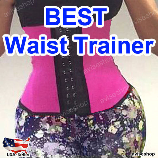Sport Latex Waist Trainer Cincher Underbust Corset Body Shaper Shapewear Belt