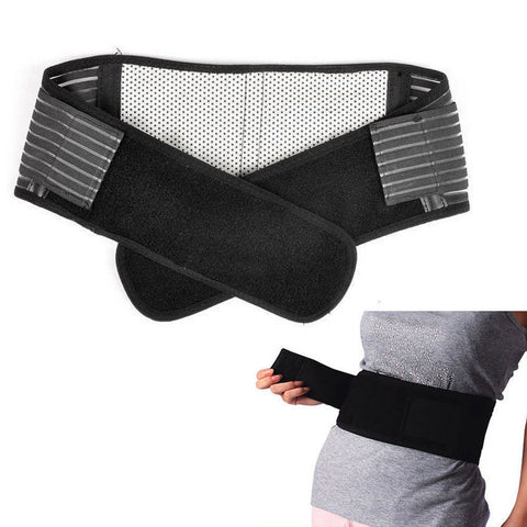 Magnetic Lumbar/ Lower Back Support Belt Deluxe Double Pull Breathable Brace #A-5