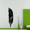 3D Feather Mirror Wall Sticker Room Decal Mural Art DIY Home Decoration