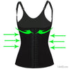 Women Underbust Latex Waist Cincher Vest Trainer Girdle Control Chaleco Body Shaper - LikeEJ - 3