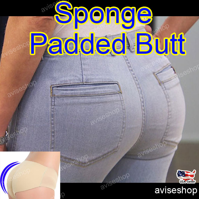 Women Big Butt Pretty Booty Padded Seamless Butt Hip Enhancer Bottom Underwear Bum Shaper