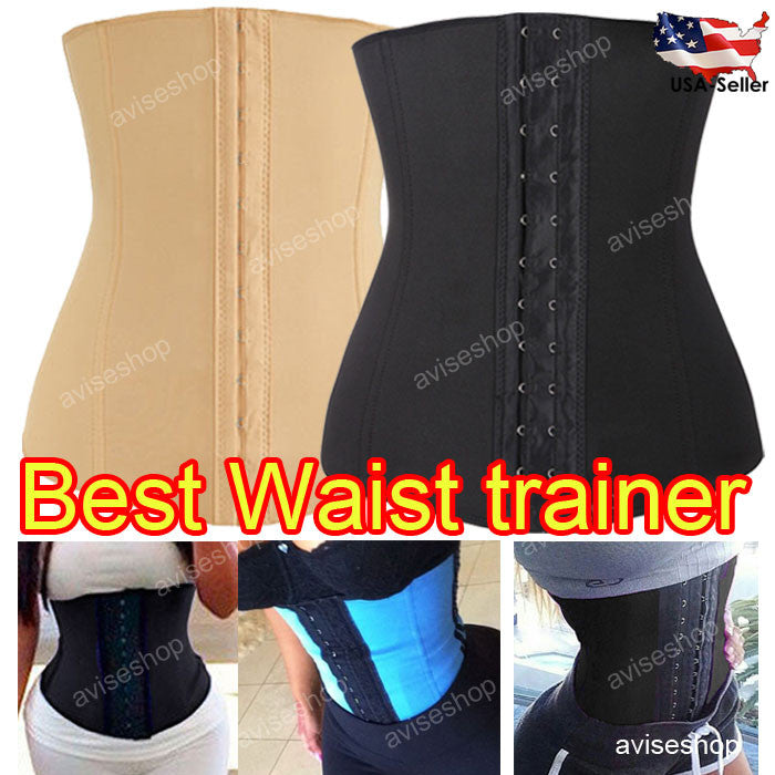 Good  Waist Trainer Cincher Belt Slimming Tummy Control training