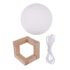 Moon Night Light Table Lamp USB Charging Touch Control Home Decor Gift