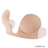 U-shape Backless Strapless Silicone Self-adhesive Stick On Push Up Invisible Bra