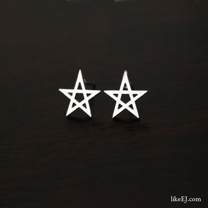 Simple Star Stud Earring - LikeEJ - 1