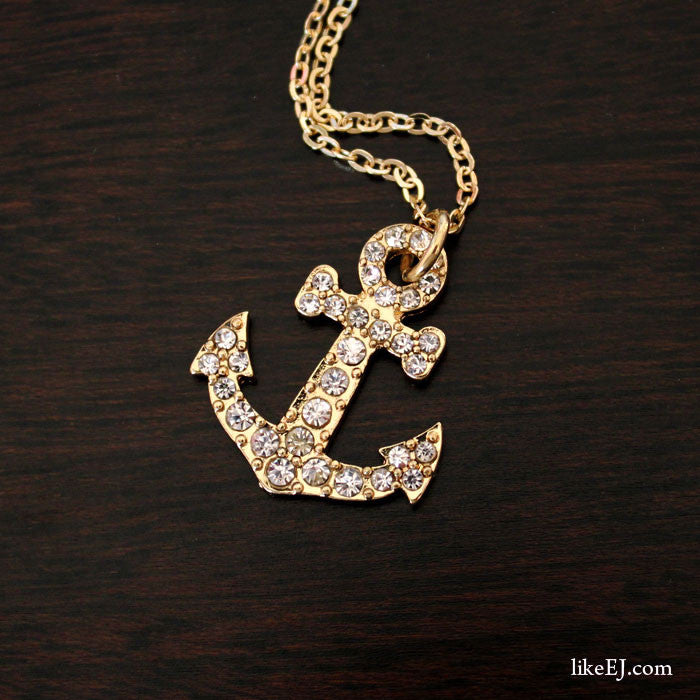 Anchor Necklace - LikeEJ - 1