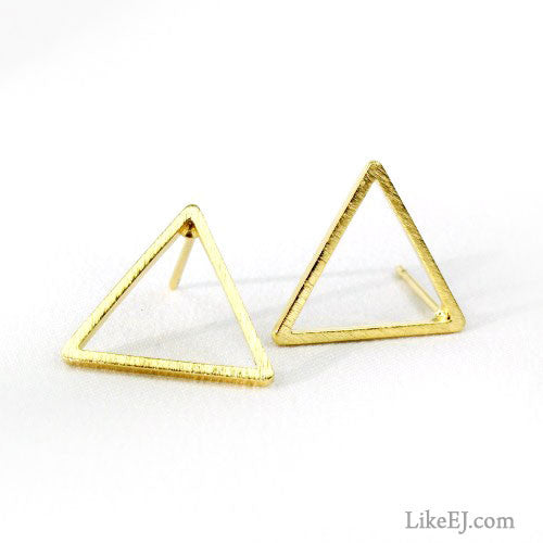 Triangle Stud Earring - LikeEJ
