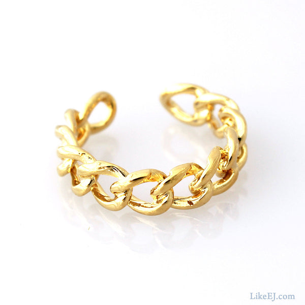 Open Chain Ring - LikeEJ - 1