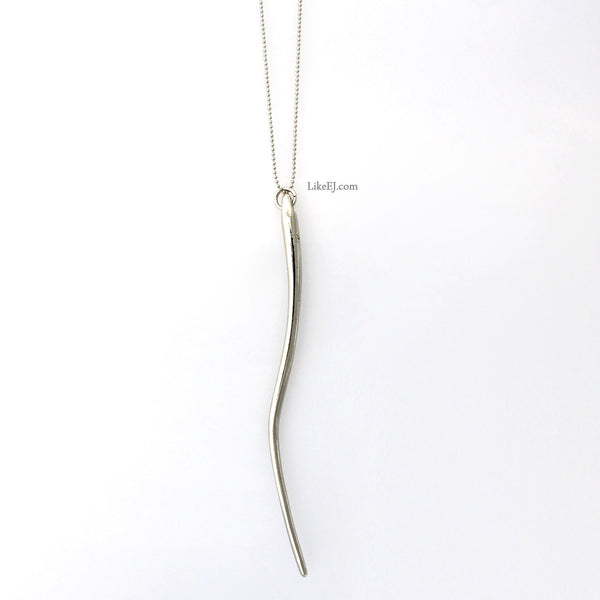 Wave Stick long Necklace - LikeEJ - 1