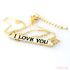 I Love You Bar Necklace - LikeEJ - 3