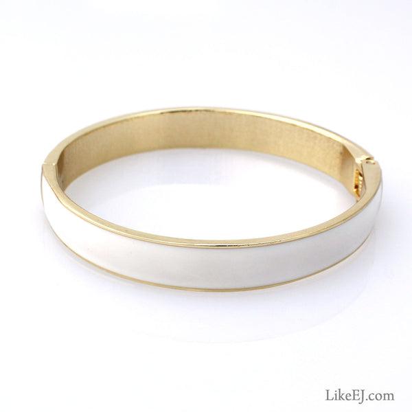 White Simple Bracelet - LikeEJ - 1