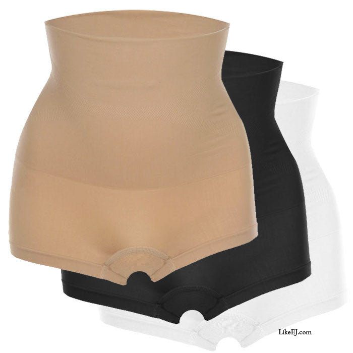 Double layered high waist girdle Lower-Back Support & Tummy Control #72172 - LikeEJ - 1