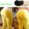 Laser cutting padded hip up panty