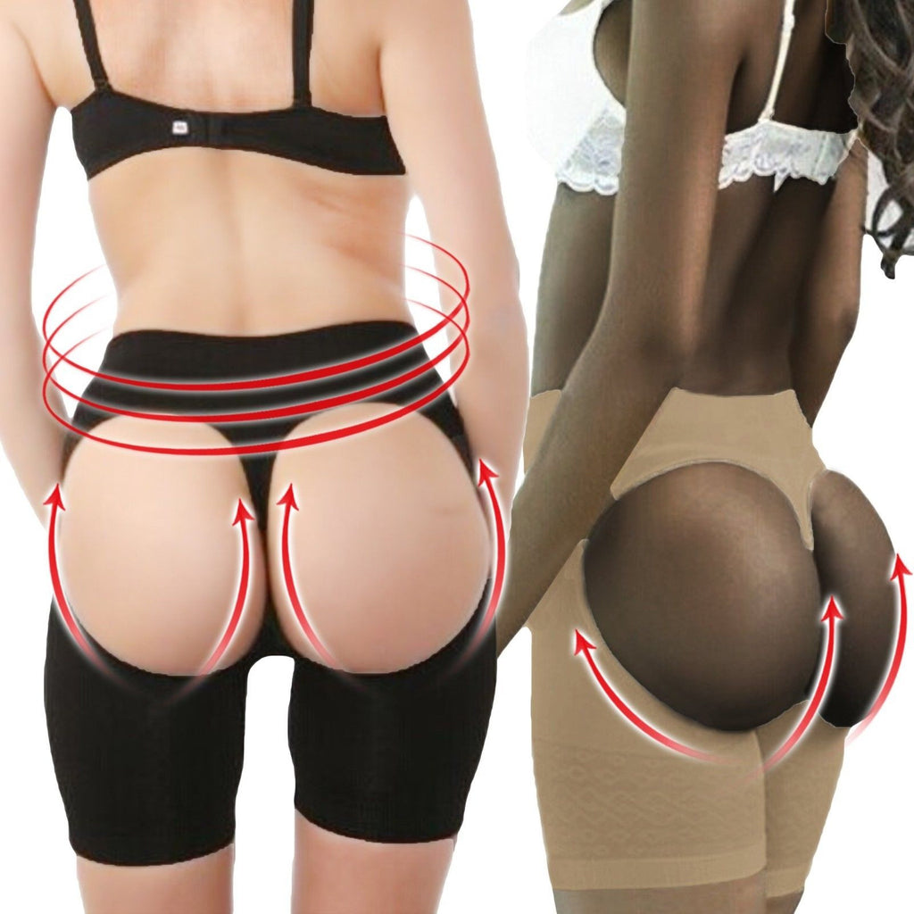 Seamless Sexy Firm Butt Lifter Booster Body Girdle Shaper Enhancer Tummy Control - LikeEJ - 1
