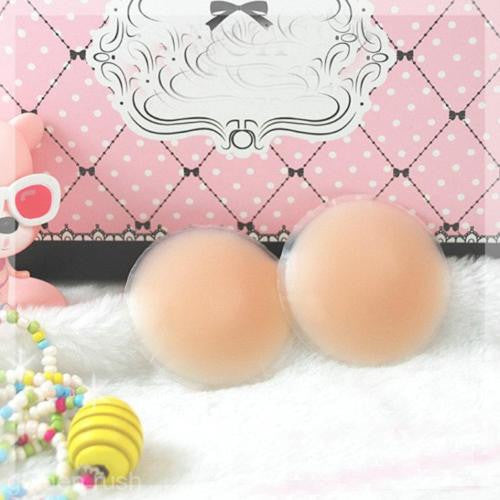 Gel Pasties Invisible Self Adhesive Silicone Breast Nipple Cover Bra - LikeEJ - 1